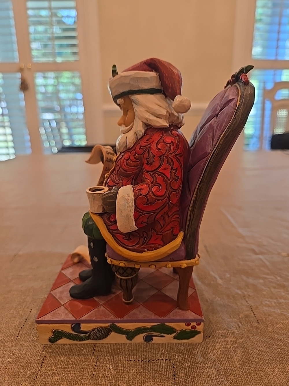 Jim Shore "Christmas Wishes Granted" Santa Figurine ORIGINAL BOX - Picture 3 of 8